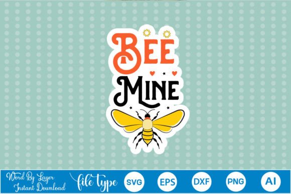Bee Mine Sticker SVG Embroidery Review