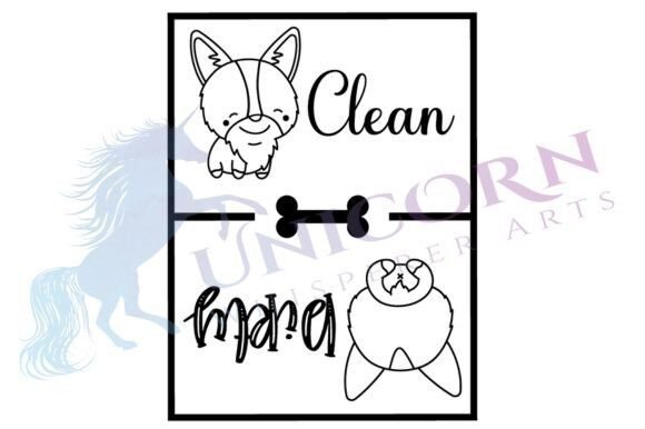 Clean and Dirty Cute Corgi Dishwasher Review
