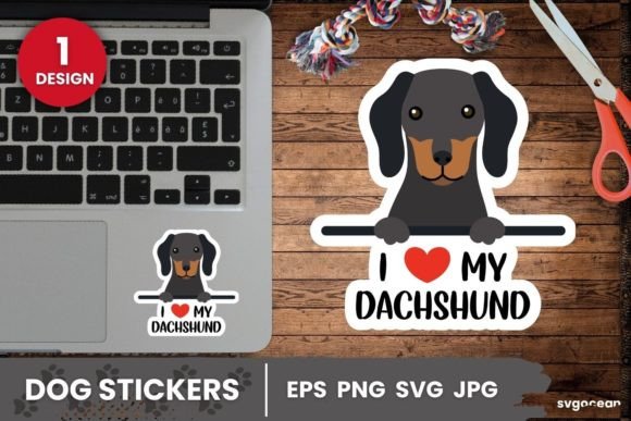 Dachshund Sticker SVG Printable Review