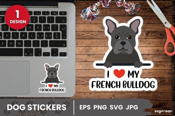 French Bulldog Sticker SVG Printable Review