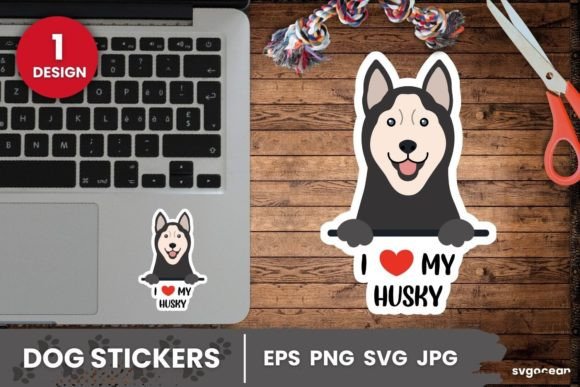 Husky Sticker SVG Printable: A Designer’s Review