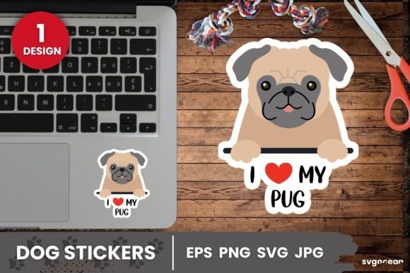 Pug Sticker SVG Printable Review